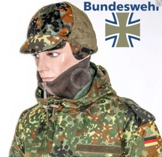 used bundeswehr warm winter cap (GROUP)