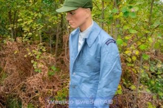 new swedish m59 civil defense jacket (GROUP)