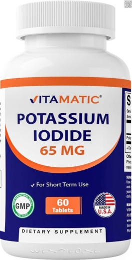 Kaliumjodid - Potassium Iodide Tabletter [65mg]