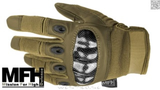 [Coyote XL] Tactical Mission Handskar Knogskydd Jakt Mobiltelefon Slit Finger