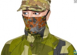 Respiratory Camo Cover In Military Style