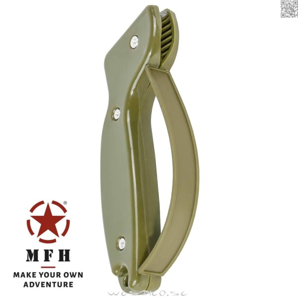 Knife Blade V-shaped Sharpener Olive [MFH]