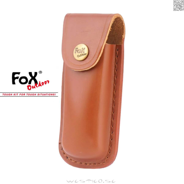 Outdoor Knife Case in Brown Leather [FoX]