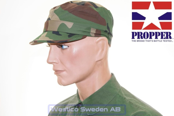 [S/54] PROPPER Patrol Cap Military Camouflage Keps Jakt Fiske