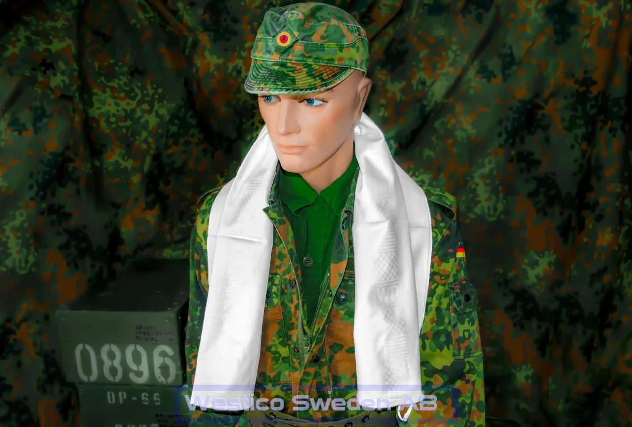German Army Bundeswehr White Towel [110x50cm]