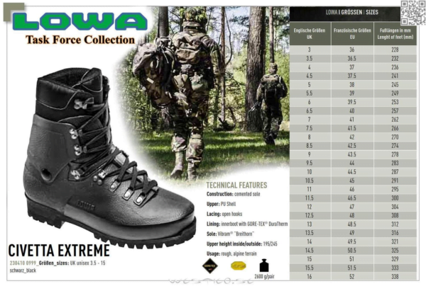 [39.5] KANONPRIS LOWA Bergskängor Civetta EXTREME Mountaineering Boots Klättring