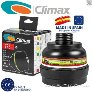Climax Kombi 725 Skyddsmask Filter [40mm]