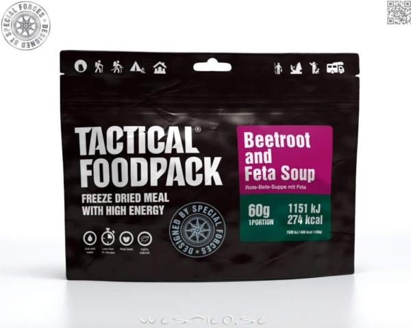 Beetroot and Feta Soup -Tactical Foodpack