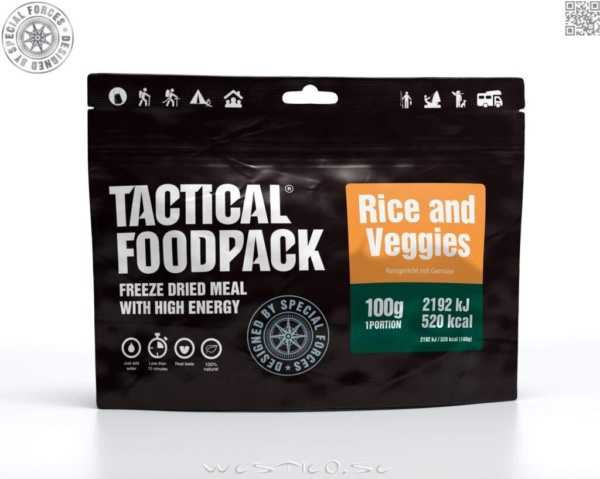 Rice and Veggies - Tactical Foodpack