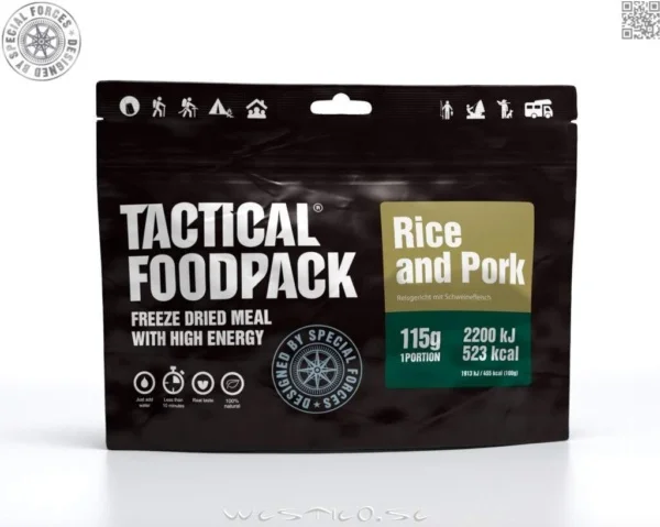 Rice and Pork - Tactical Foodpack