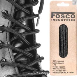 [180cm] Fosco Långa Skosnören För Kängor - Long Laces For Boots - Hikingboots