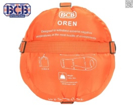 BCB Oren 5 Summer Sleeping Bag - Orange