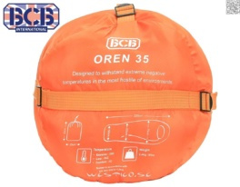BCB Oren 35 Polar Sleeping Bag - Orange