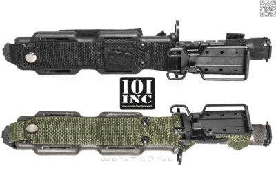 VOI455480 green 101 INC US Army M9 Green Bayonet M16 GPC 3495 3